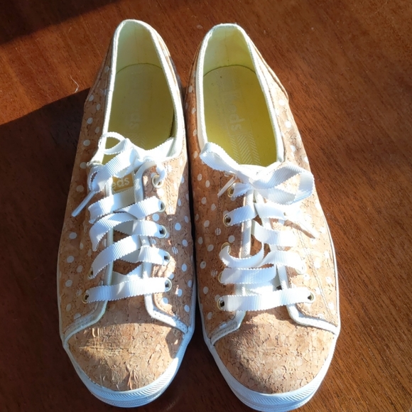 Keds Polka Dot Cork Sneakers